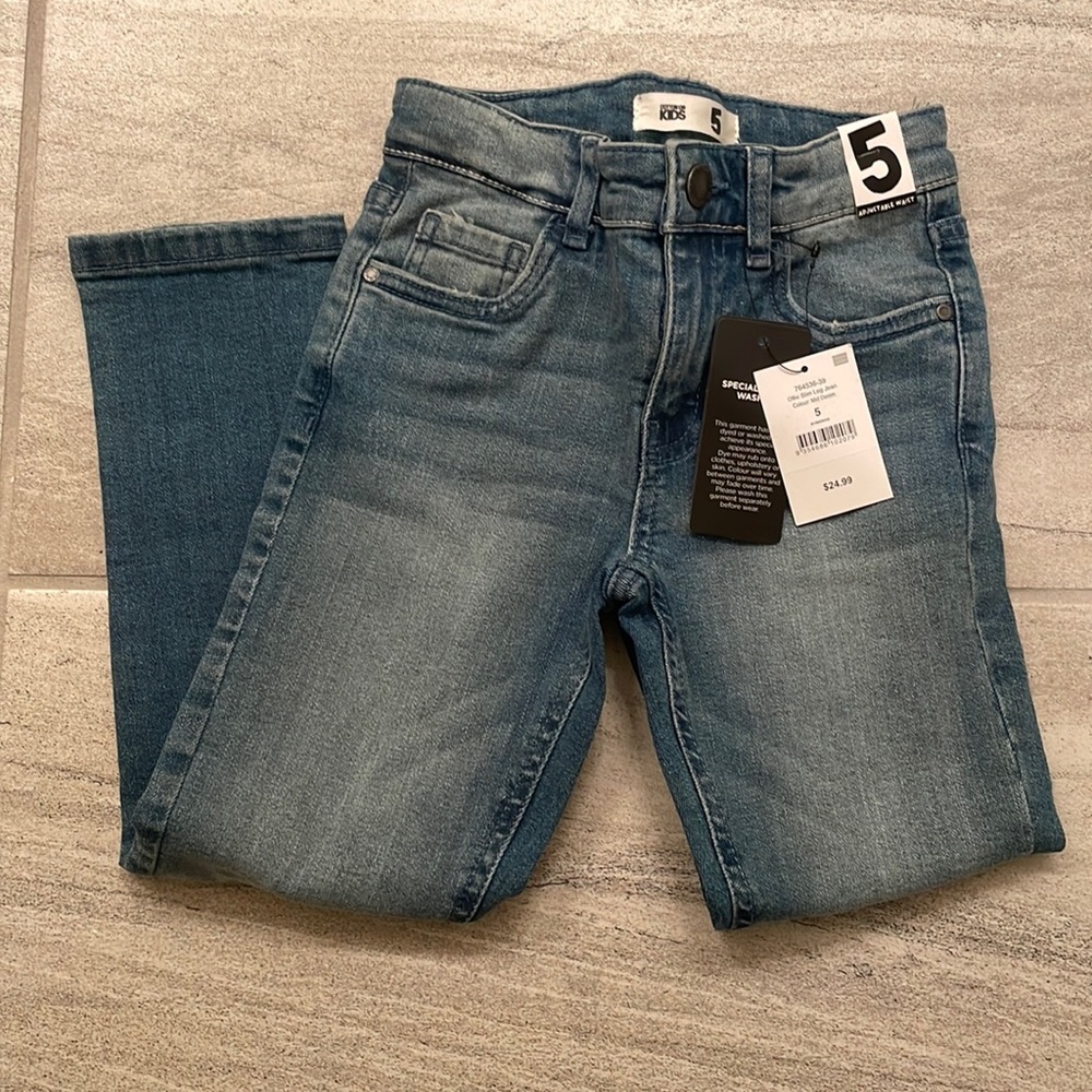Cotton:On kids jeans | Boys size 5 | Ollie slim leg | adjustable waist | NWT